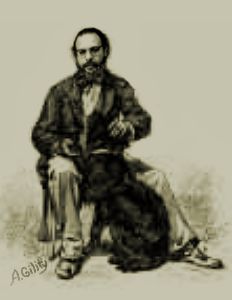 Профессор М.А.Рудашевский с неизвестной собакой
